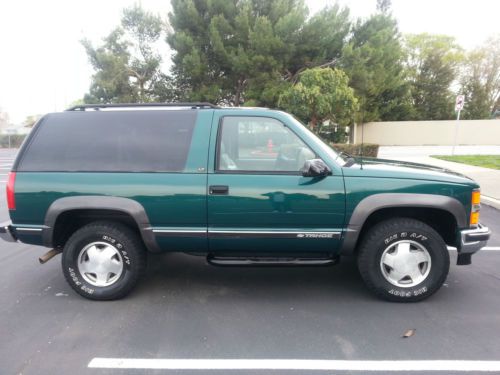 1998 chevrolet tahoe lt sport utility 2-door 5.7l