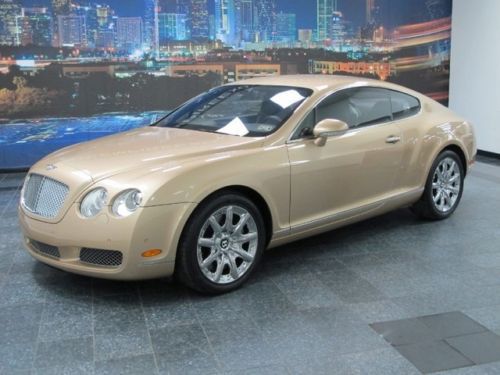 2005 bentley gt chocolate interior! navi! heated seats! financing available!!