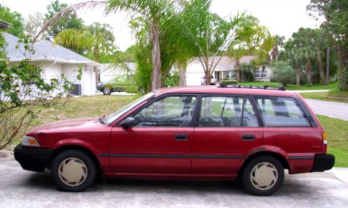 1992 toyota corolla dlx wagon 5-door 1.6l