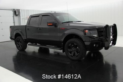 13 5.0 v8 roush exhaust navigation remote start sunroof 4x4 crew cab low miles