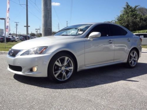 2010 lexus is 250 v6 auto sun/roof leather mp3  clean car clean carfax