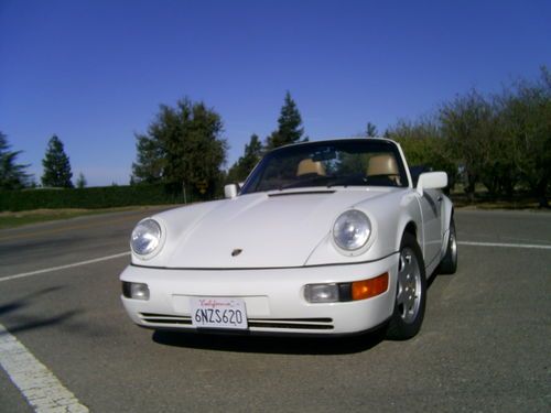 Porsche 911 carrera 2 1990 convertible 2-door 3.6l