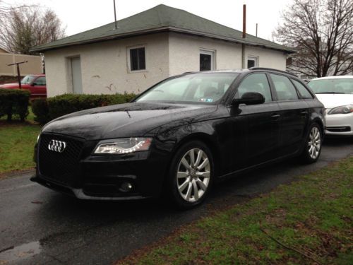 2010 audi a4 avant black with 2.0t 6spd tiptronic