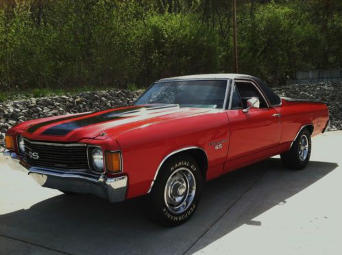 1972 chevrolet el camino super sport ss chevelle