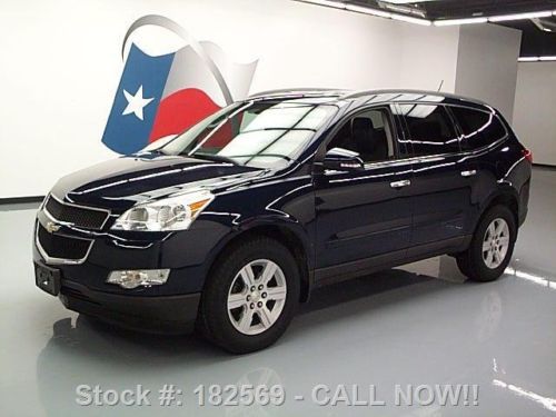 2011 chevy traverse lt 8-pass htd leather nav 29k miles texas direct auto