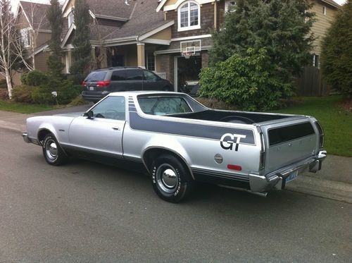 1979 ford ranchero gt standard cab pickup 2-door 351 v-8 5.8l 98k 2 owner gem!!