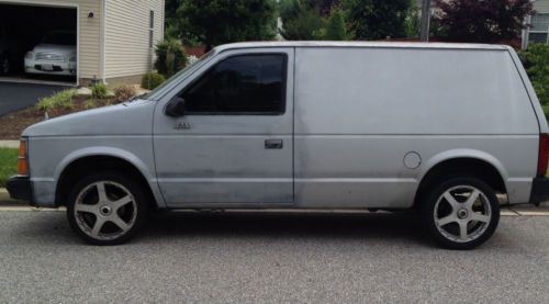 84 dodge mini ram cargo restoration project