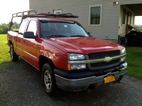 2003 chevy sliverado work truck