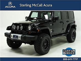 2013 jeep wrangler unltd 4wd 4dr sahara heat leather convert navi racing shock