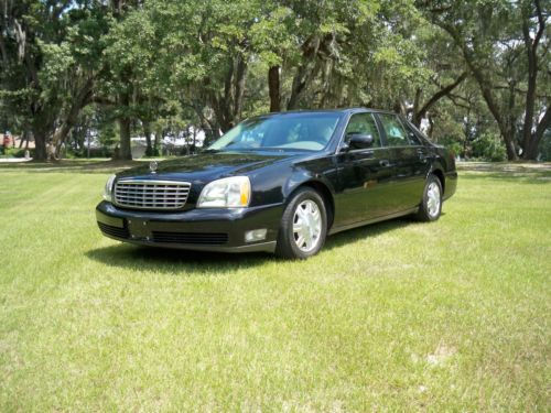 2005 cadillac deville,rare black,2 owner,lthr,pwr opts,sharp,clean,last bid wins