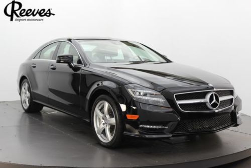 2013 mercedes-benz cls-class 4dr sdn rwd nav 8 cylinder engine a/c abs