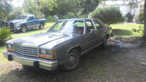 1985 ford crown victoria ltd (28,522 original miles) great condition