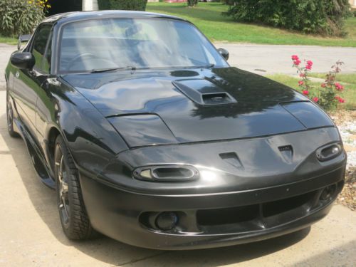 1995 right hand drive miata mx-5 black convertible good condition