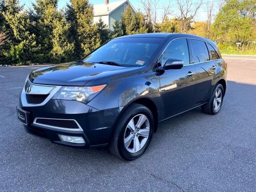 2012 acura mdx 6-spd at w/tech package