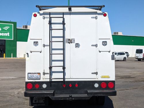 2014 isuzu npr 12ft utility plumber truck diesel