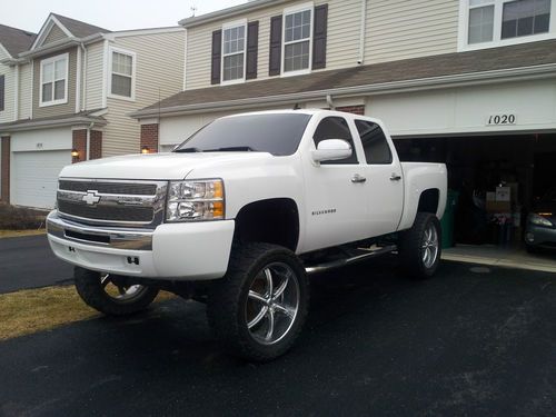 2009 chevrolet silverado 1500 lt crew cab pickup 4-door 5.3l