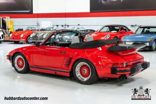 1987 porsche 911 turbo cabriolet bbs rims - certificate of authenticity!