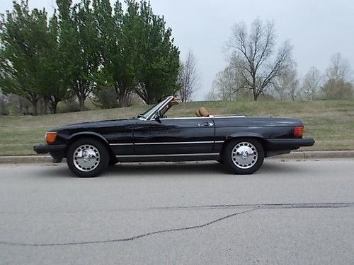 1989 mercedes benz 560sl 27,534 actual miles awesome high grade both tops nice!!