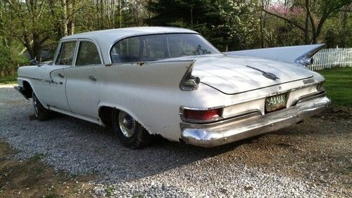 1961 chrysler newport sedan factory 361-stickshift! 3 speed with floor shifter