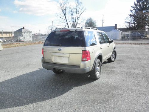 2003 ford explorer xls sport utility 4-door 4.0l gold clean no reserve!