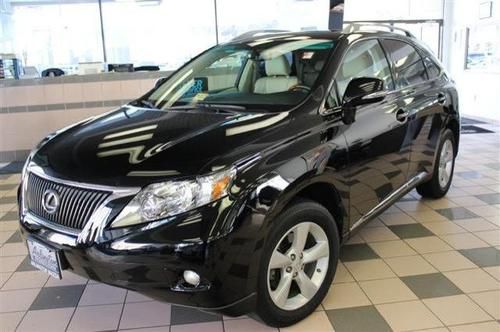 2010 lexus rx 350 black low miles navigation moon roof awd