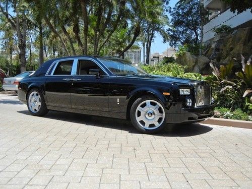 2006 rolls royce phantom 17k black 1 owner serviced showroom