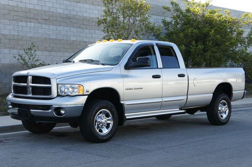 Quad cab long bed srw 4x4 automatic 1-ton 5.9l diesel cummins laramie ... 2500