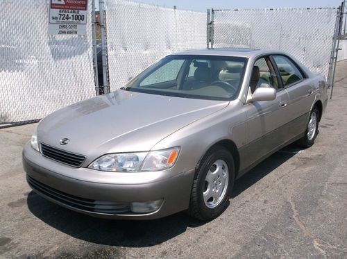 1999 lexus es300, no reserve