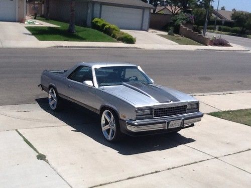 1986 chevrolet el camino base standard cab pickup 2-door 5.0l