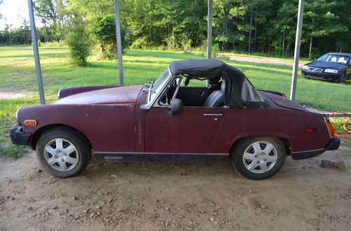 1978 mg midget mk iv convertible 2-door 1.5l