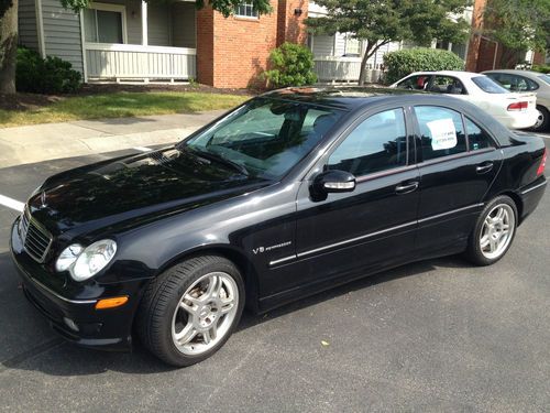 2003 mercedes-benz c32 amg 3.2l very clean, stored in garage