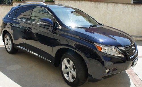 2010 lexus rx350 rx-350 350 navigation nav premium low miles 21k clean title