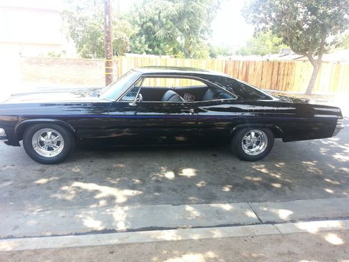 65 chevy impala black