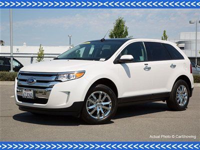 2011 ford edge sel fwd: offered by mercedes dealer, exceptionally clean, 1-owner
