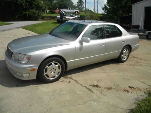 2000 lexus ls 400 platinum series michelin tires no reserve !!!!!!