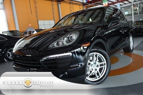 11 porsche cayenne s awd 1-own 25k bose nav heat-sts pdc moonroof