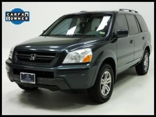 2005 honda pilot ex-l loaded leather sunroof thir row  heated seats one owner!