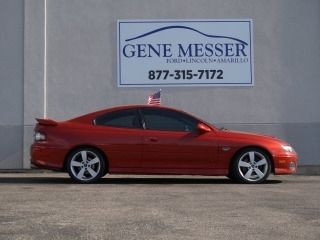 2006 pontiac gto 2dr cpe