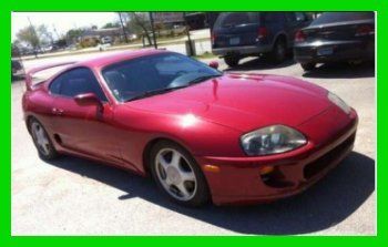 1994 toyota supra super charged turbo 3l i6 24v automatic coupe leather cd alarm