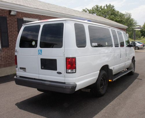 2007 ford e-350, bench seating, 15 passenger