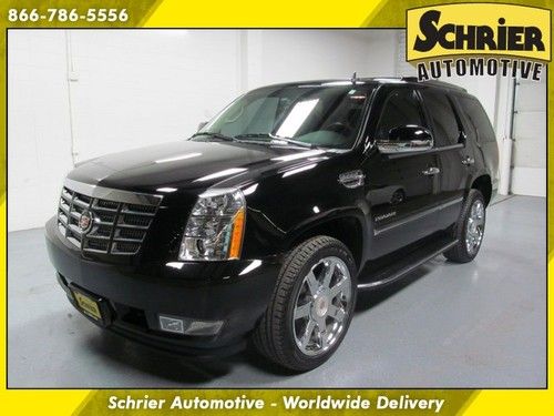 2011 cadillac escalade luxury awd black navigation power liftgate back up cam