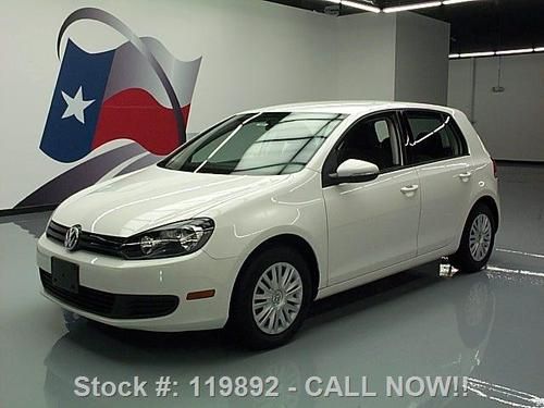 2013 volkswagen golf automatic cd audio one owner 7k mi texas direct auto