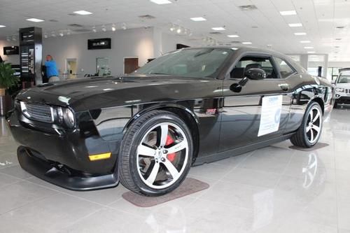 2012 dodge challenger srt8 392 coupe black 6.4l v-8 cyl hemi 2dr rwd manual