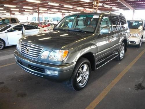 2007 lexus lx470 sport utility 4-door 4.7l luxury package