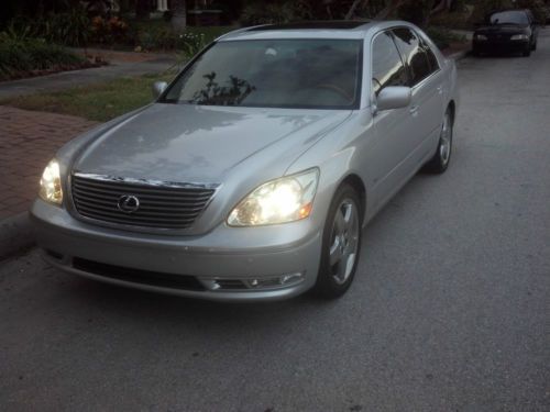 2005 lexus ls430 38k original miles!! garage kept! every option!