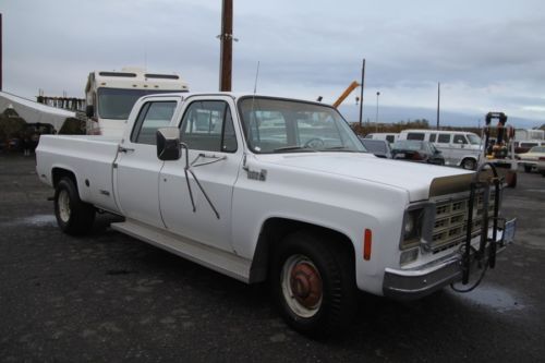 1978 chevrolet custom deluxe 3+3 camper special 73k original miles no reserve