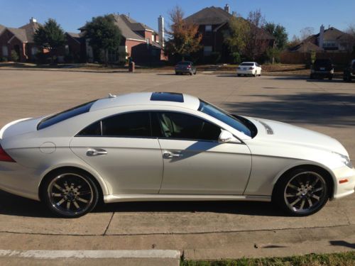 2008 mercedes cls 550 white diamond edition