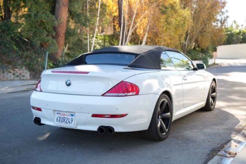 2008 cpo bmw 650i base convertible 2-door 4.8l - warranty!