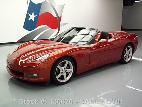2005 chevy corvette convertible 6-spd leather nav 39k texas direct auto