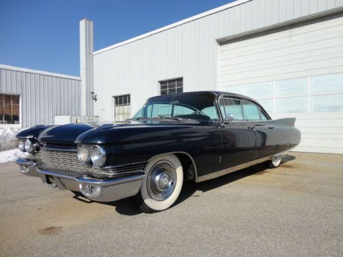 1960 cadillac fleetwood!! nevada rust free solid car!! solid as a rock!!